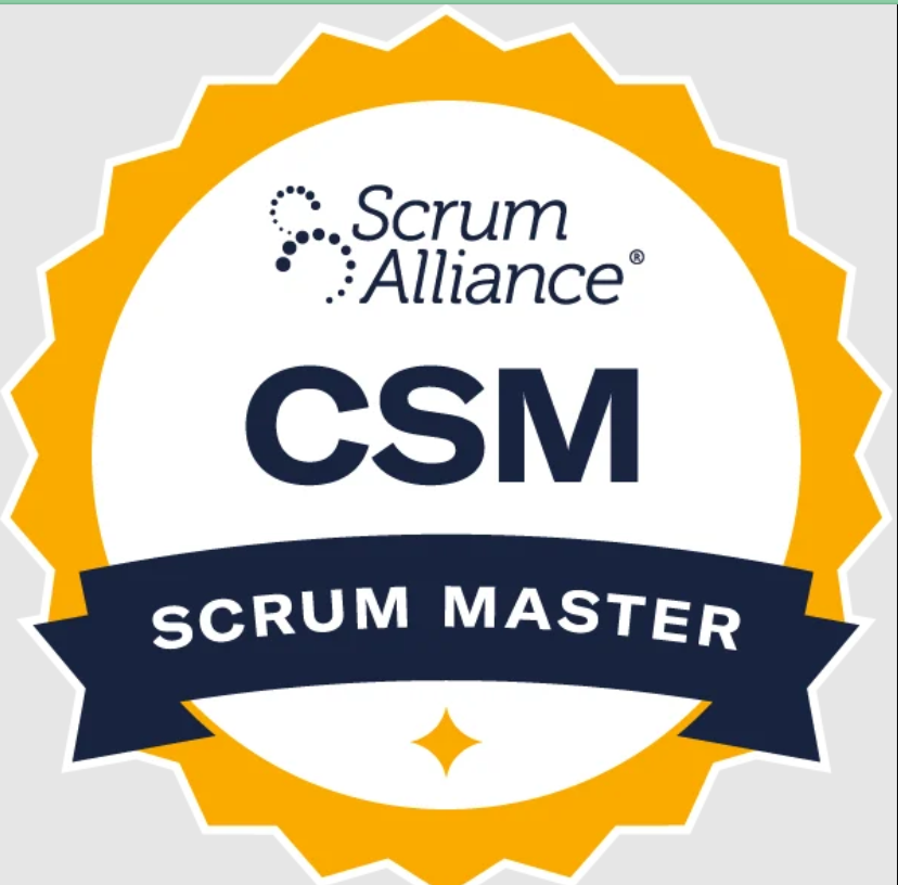 Certified ScrumMaster badge